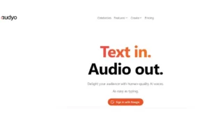 Audyo ai tool תוכנה בינה מלאכותית