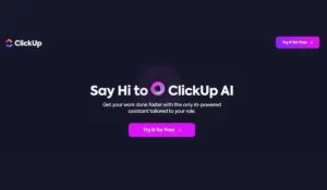 ClickUp ai tool תוכנה בינה מלאכותית
