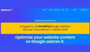 NeuronWriter ai tool תוכנה בינה מלאכותית