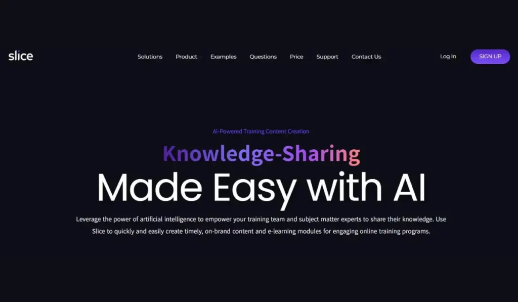 Slice Knowledge - How-to Ai