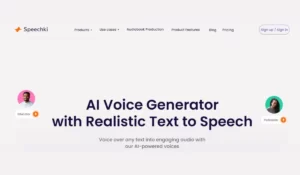 Speechki ai tool תוכנה בינה מלאכותית