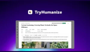 TryHumanize ai tool תוכנה בינה מלאכותית