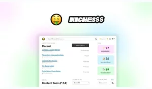 nichesss ai tool תוכנה בינה מלאכותית
