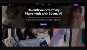 boomy כלי בינה מלאכותית ליצירת מוזיקה