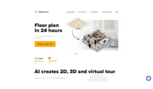 GetFloorPlan כלי בינה מלאכותית ליצירת מודולים בתלת מימד