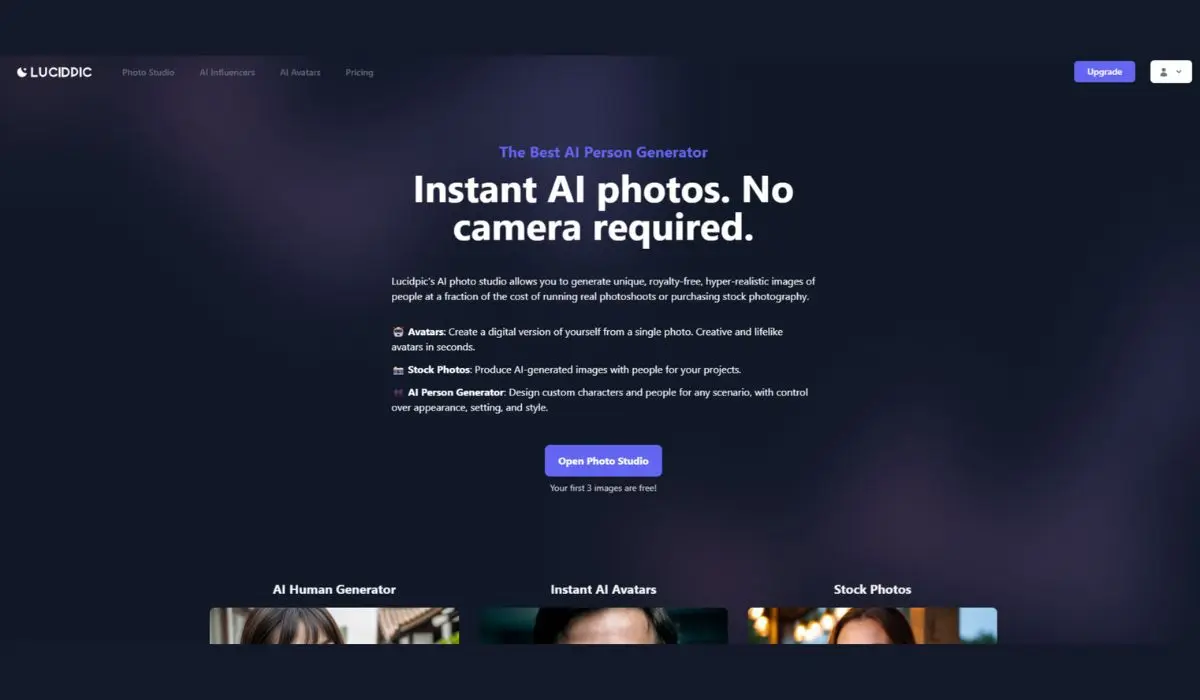 Lucidpic פלטפורמה ליצירת תמונות מבוססות AI