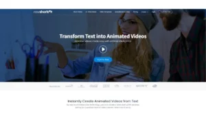 Raw Shorts כלי בינה מלאכותית ליצירת אנימציה מטקסט