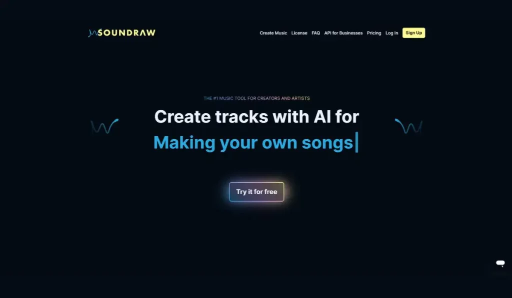Soundraw מחולל מוזיקה מבוסס בינה מלאכותית