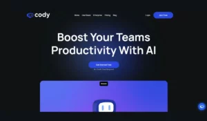 cody כלי בינה מלאכותית ליצירת צ'אטבוטים ומחקר