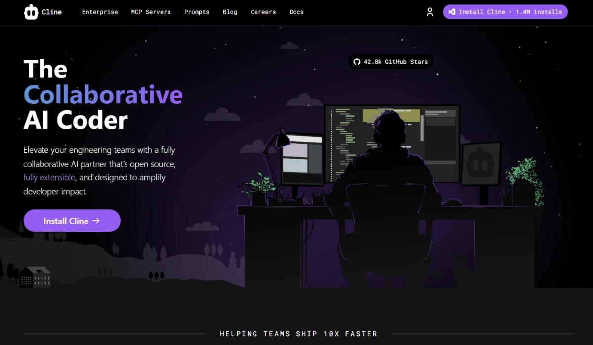 קליין בינה מלאכותית - CLINE AI