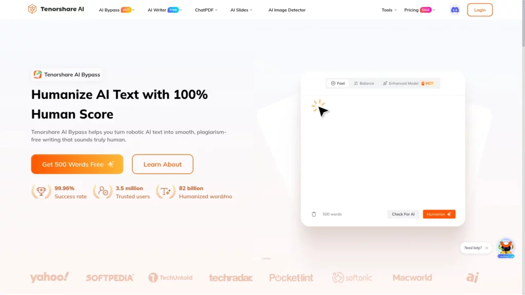 Tenorshare AI Screenshot